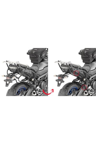 OEM Βάσεις πλαϊνών βαλιτσών V37 PLXR2139_TRACER 900/GT 2018 Yamaha GIVI