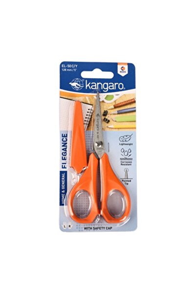 MC Micostore Elegance EL-50C/Y scissors, 12.8cm, stainless steel blade, blister