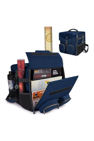 Enhance Geanta pentru jocuri de societate Collector's Edition albastru 46x33x...
