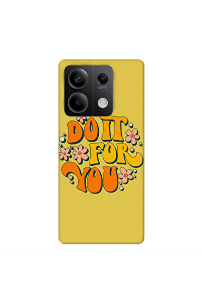 Other Xiaomi Redmi Note 13 5G Do it For You Yellow Colored Silicone TPU Θήκη