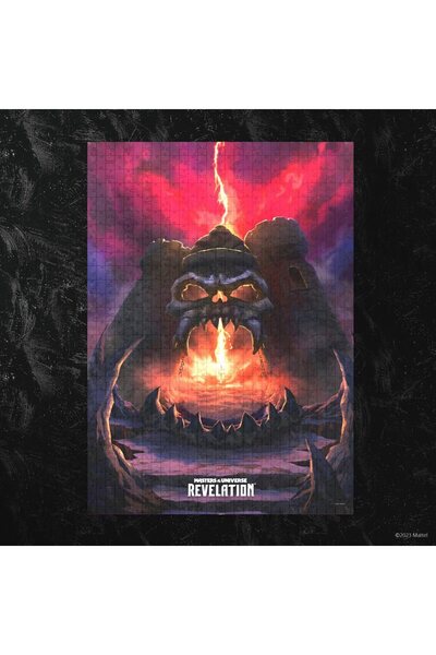 OEM Puzzle 1000 piese Stăpânii Universului: Revelația – Castelul Grayskull