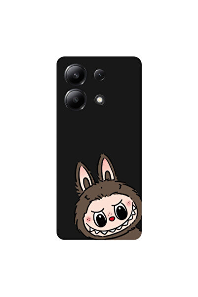 Other Xiaomi Redmi Note 13 4G Labubu7 Black Colored Silicone TPU Θήκη