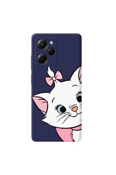 Other Xiaomi Poco X5 Pro I am here Dark blue Colored Silicone TPU Θήκη