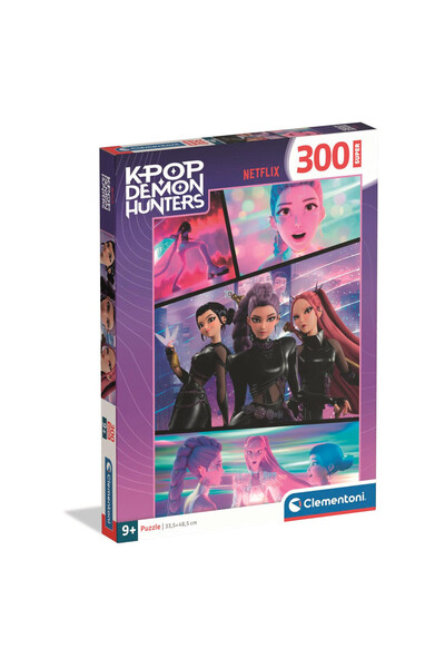 CLEMENTONI Puzzle K-pop Vânătorii de Demoni Elimină puzzle de 300 de piese