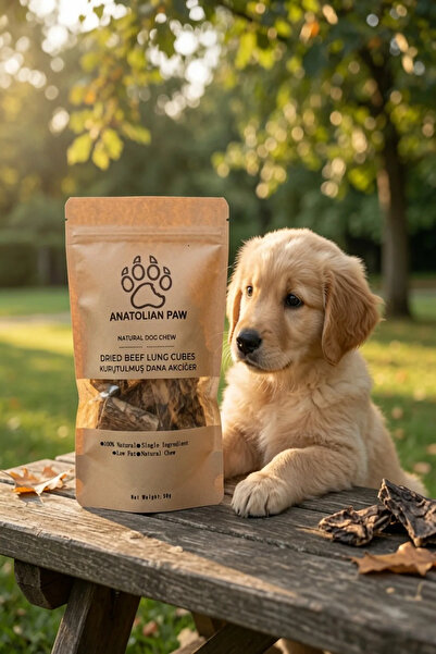 Küçük Irklar için Dana Akciğer - Tavuk Ayağı Ödül Maması 150g Köpek %100 Doğal