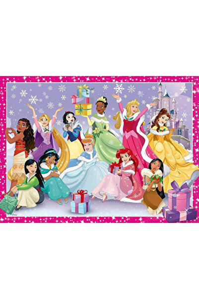 RAVENSBURGER Puzzle 200 buc - Printesele Disney Craciun