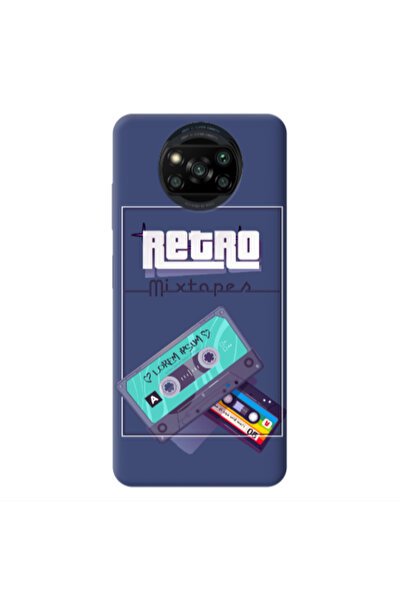 Other Xiaomi Poco X3 /X3 Pro Mixtapes Dark blue Colored Silicone TPU Θήκη