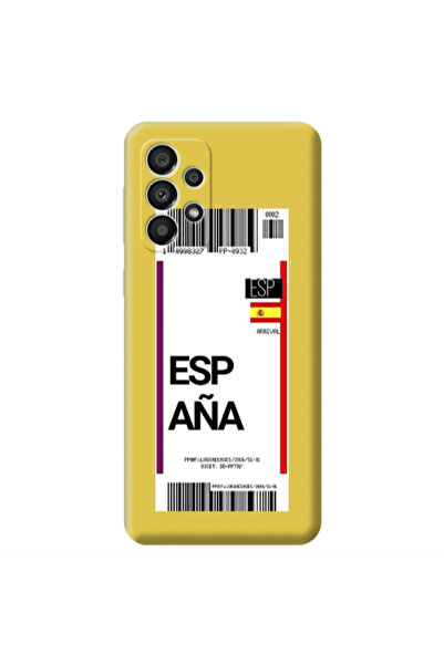 Other Samsung A53 Espana Arrival Yellow Colored Silicone TPU Θήκη