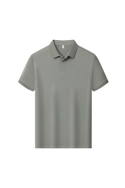 New Performance Arw98295 Seri̇ntutan--High Quality Men's Snap Button Polo Col...