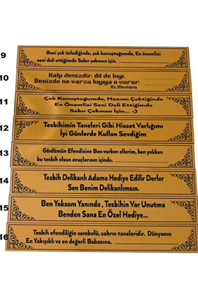 OTTOTESBİH Buz Mavisi Kesme Model Uçak Camı Tesbih 7x10 mm - Gold Turkuaz Taşlı Püsküllü Lüks Kutulu Erkek Tesbihi