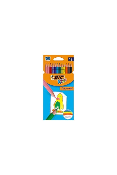 MC Micostore Creioane colorate Kids Tropicolors 83256610, 12 culori, blister ...