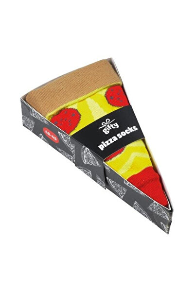 OEM Sosete MFP pizza mărimea 43-45 în cutie cadou