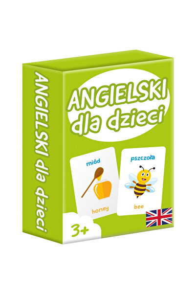 OEM Kangur: Joc educativ în limba engleză pentru copii 3+ cu cartonaj și imagini