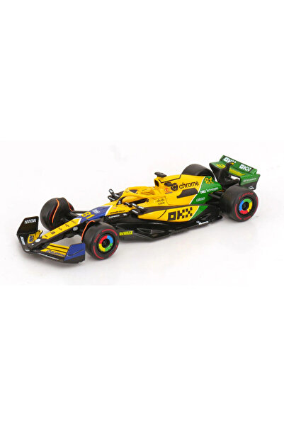 BBURAGO Macheta auto Mclaren MCL 38 #81 O. Piastri MONACO GP - SENNA 30th ANN...