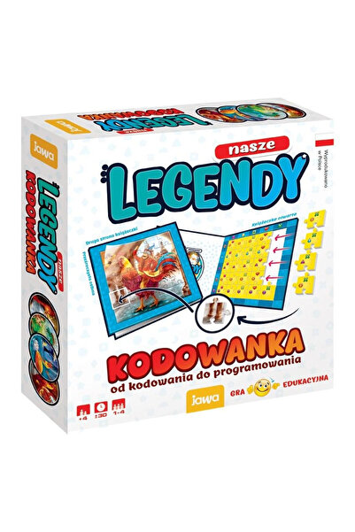 OEM Kodowanka Legendy Polskie JAWA - joc educativ cu legende pentru copii 4+