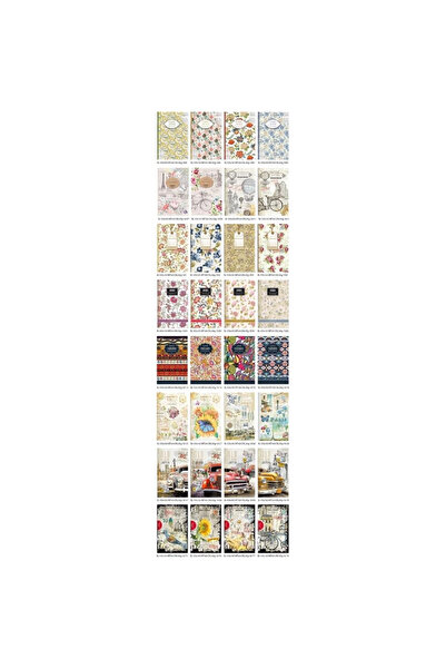 OEM Caiet decorativ Fresh 105x165 mm, 64 de pagini liniate, modele asortate