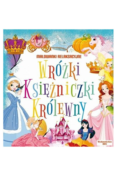 OEM Carte de colorat relaxantă Zane și Prințesa, 16 pagini, Ibis