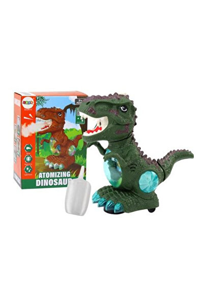 OEM Dinozaur Verde Dansator cu Sunet și Efect de Fum - Leantoys