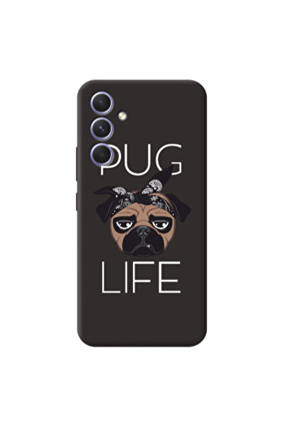 Other Samsung A26 Pug Life Black Colored Silicone TPU Θήκη