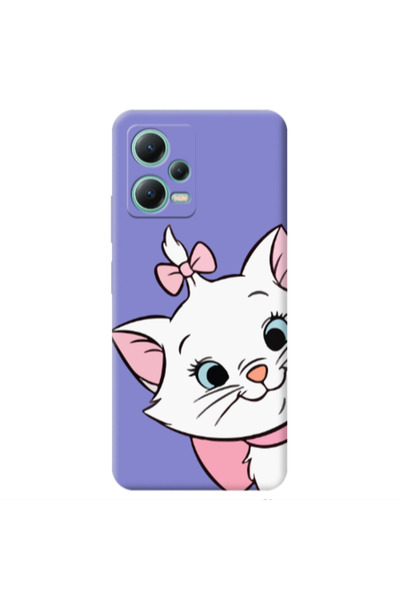 Other Xiaomi Redmi Note 12 Pro 5G I am here Purple Colored Silicone TPU Θήκη