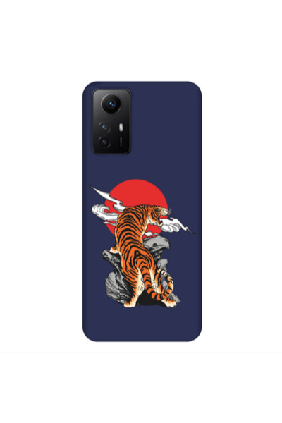 Other Xiaomi Redmi Note 12s Angry Gorilla Dark blue Colored Silicone TPU Θήκη