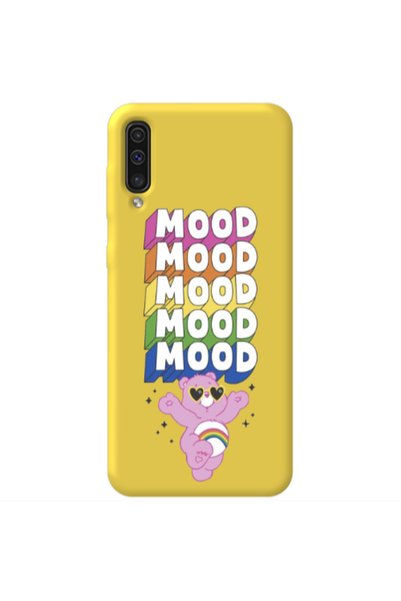 Other Samsung A70 Mood Yellow Colored Silicone TPU Θήκη
