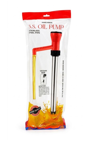 AL SHERESH FOOD Oil pump Stainless Steel pipe مضخة زيت