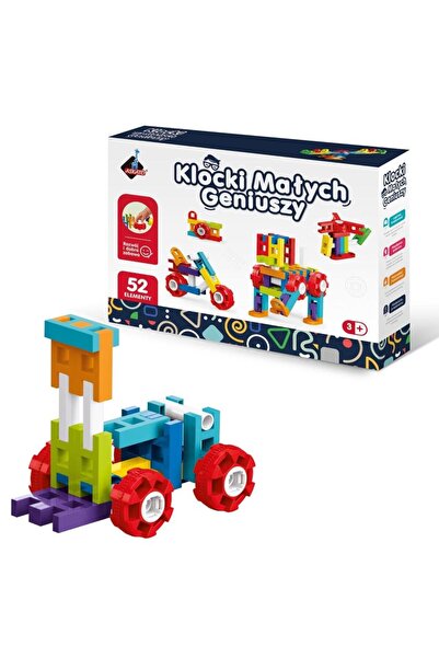 Askato Set constructie 52 piese multicolor 3+