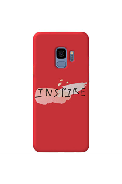 Other Samsung S9 Plus Inspire Red Colored Silicone TPU Θήκη
