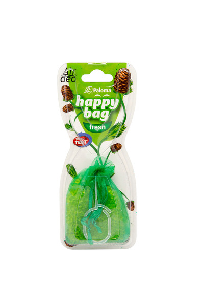 globiz Odorizant auto gel Paloma happy bag fresh, 5 buc.