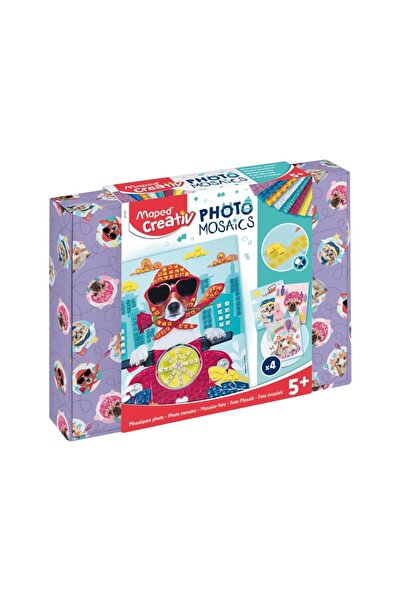 Maped Set Creativ Photo Mosaics - Cute animals