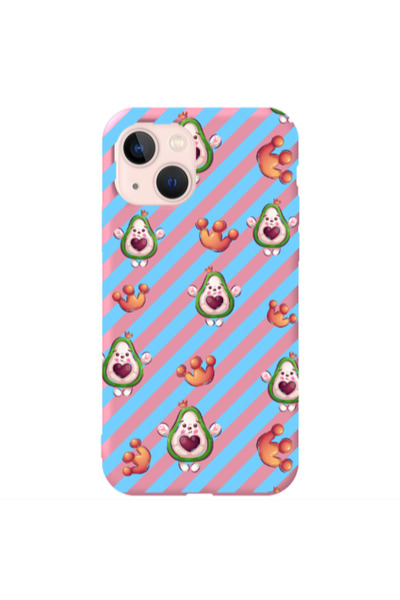 Other Apple iPhone 13 king avocado Pink Colored Silicone TPU Θήκη