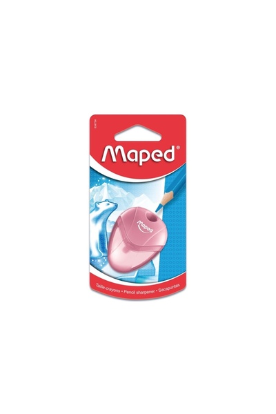 Maped Sharpener I-gloo simple with pink blister reservoir