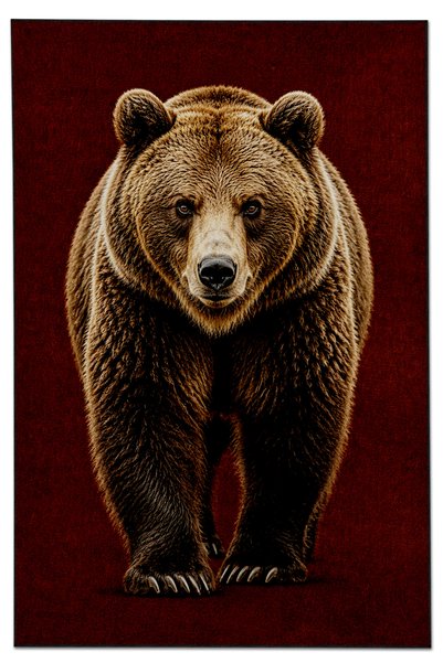 Rugs Modern Halı SDTAMOR Μοντέρνο υφαντό χαλί με σχέδιο λιονταριού sdtamor2166