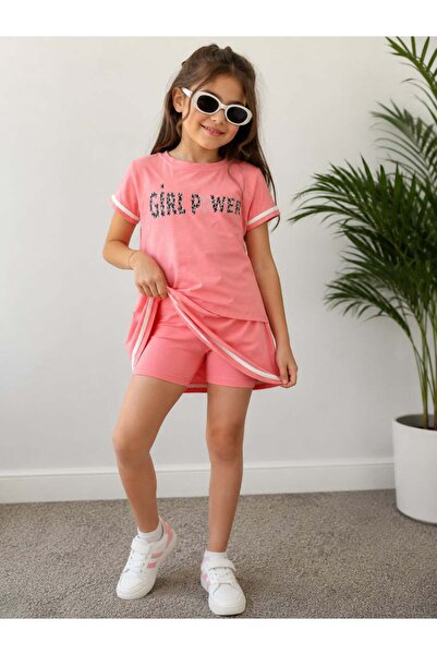 ModaPlaza Girl's Skirt and Shorts Set 26212