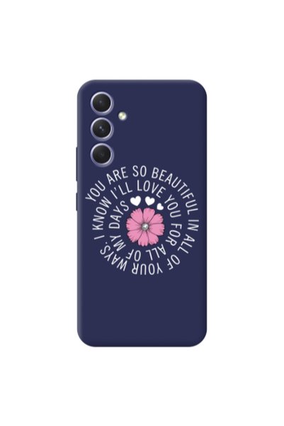Other Samsung A26 Your Ways Dark blue Colored Silicone TPU Θήκη
