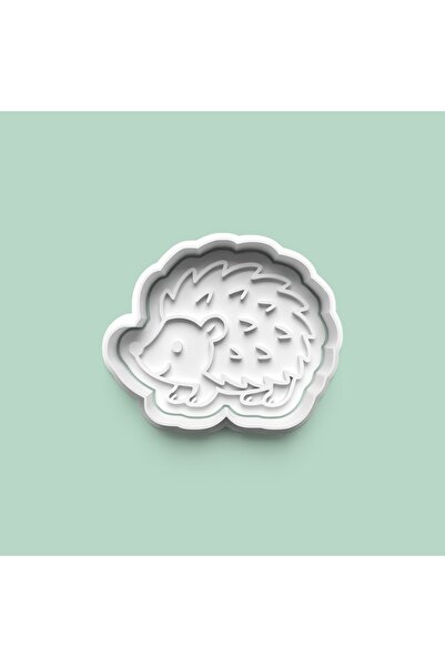 AKTASTORE Hedgehog Figure Cookie Mold and Sugar Dough Mold 0976-1