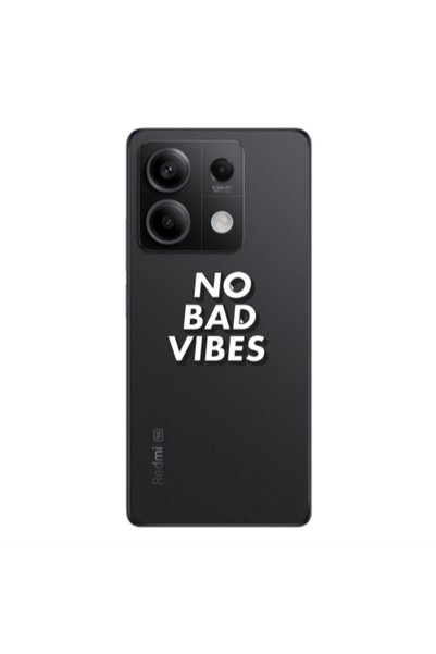Other Xiaomi Redmi Note 13Pro 5G No bad vibes Transparent Silicone TPU Θήκη