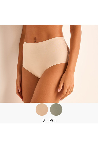 FAV Set of 2 - Full Briefs High Waist