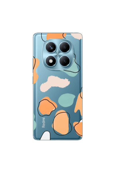 Other Xiaomi Redmi Note 14 Pro Colorful spots Transparent Silicone TPU Θήκη