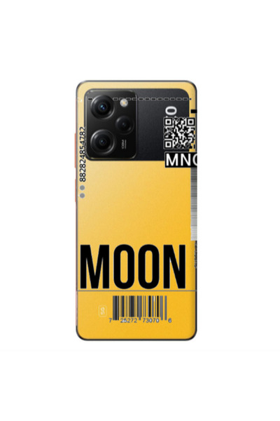 Other Xiaomi Poco X5 Pro A ticket to the moon Transparent Silicone TPU Θήκη