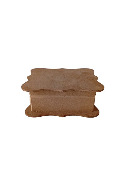 st koleksiyon hobi antika Mdf Paintable, Rectangular, Decorative Box