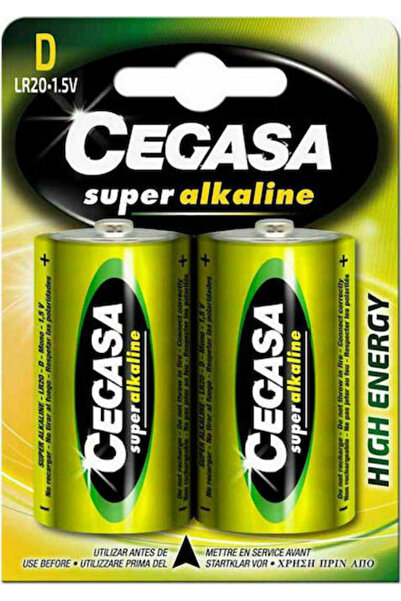 Other Cegasa Συσκευασία 2 τεμαχίων Αλκαλικές Μπαταρίες D Cegasa Super 1.5V DG...