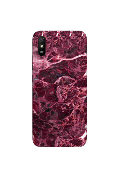 Other Xiaomi Redmi 9A Marble Cherry Transparent Silicone TPU Θήκη