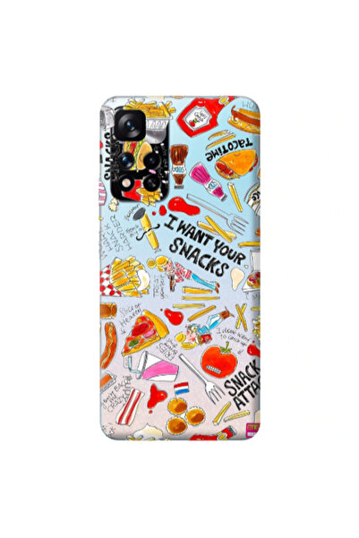 Other Xiaomi Redmi Note 11 Pro 5G Snack attack Transparent Silicone TPU Θήκη