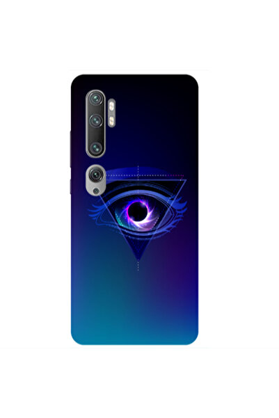 Other Xiaomi Mi Note 10 Pro Triangular blue eye Transparent Silicone TPU Θήκη