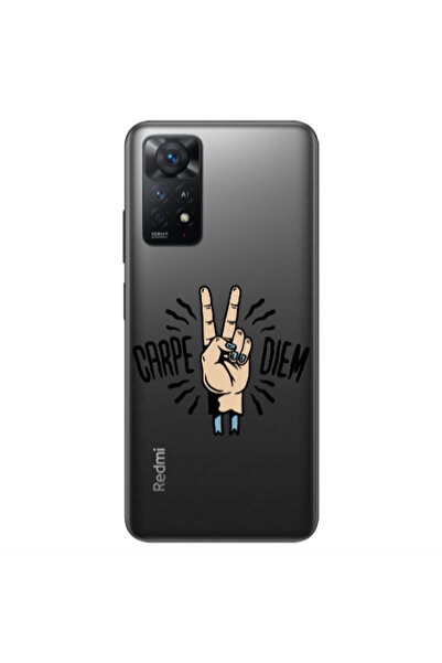Other Xiaomi Redmi Note 11 4G Carpe Two Diem Transparent Silicone TPU Θήκη