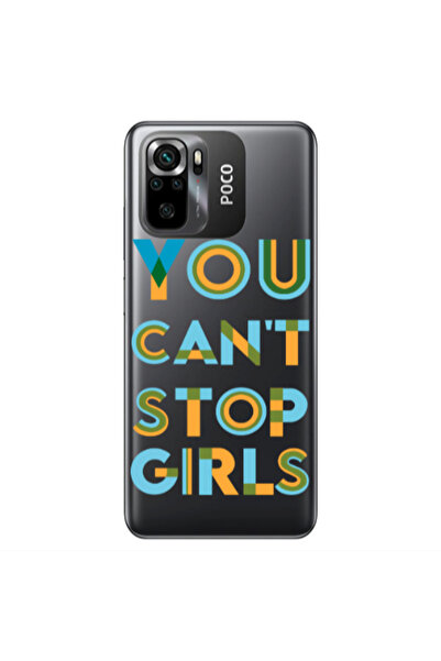 Other Xiaomi Poco M5 s You Cant Stop Girls Transparent Silicone TPU Θήκη