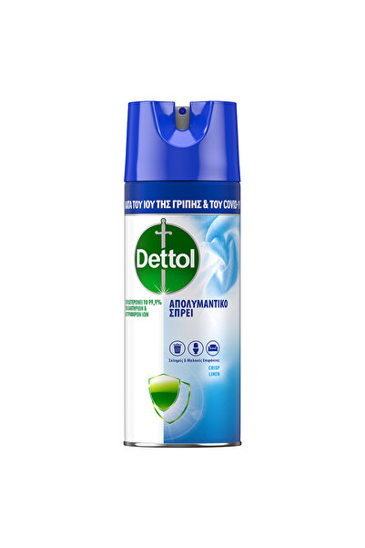 Dettol Απολυμαντικό Σπρέι Άρωμα Λινό 400ml