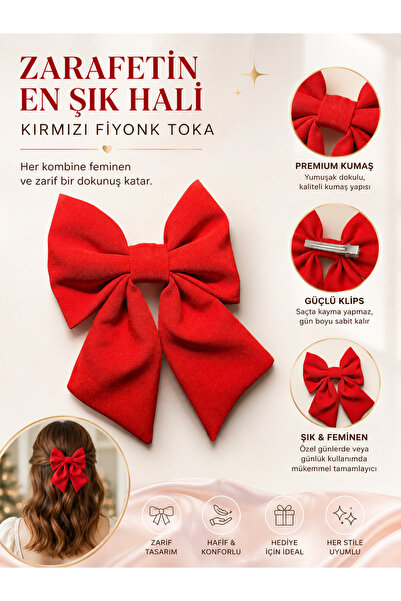 RED TOUCH Red Bow Buckle